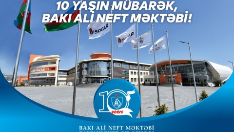 Bakı Ali Neft Məktəbi - 10 İL