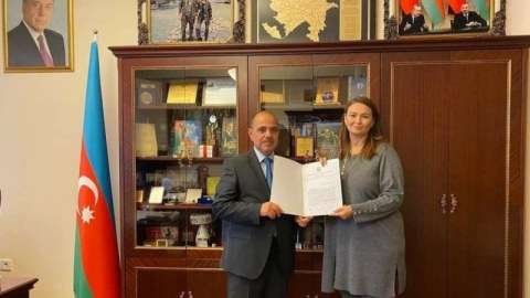 Komitə sədri Mahir Qabiloğlunun 55 yaşını təbrik etdi - FOTO  