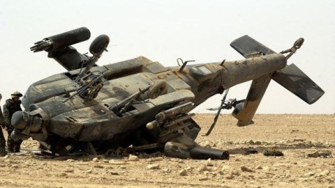 Hərbi helikopterimiz qəzaya uğradı: ölən və yaralananlar var