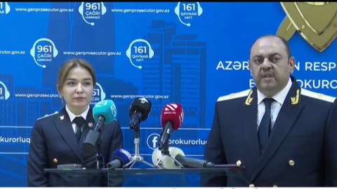 Helikopter qəzası ilə bağlı brifinq keçirildi - VİDEO
