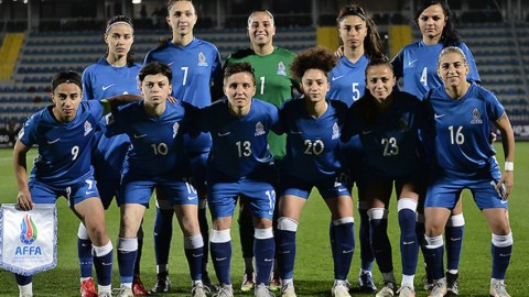 Qadın futbolçularımızdan ilk qələbə