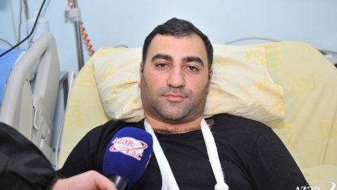 Yaralı zabit qəza anından danışdı: “Helikopter qəfildən yerə çırpıldı” 