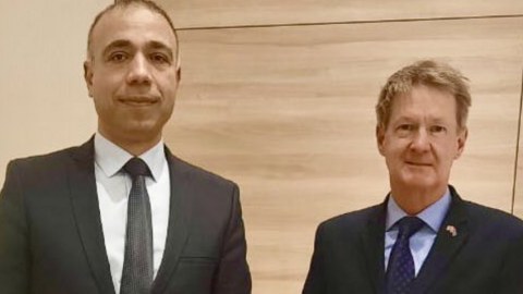 Britaniya səfiri nazir müavini ilə görüşdü