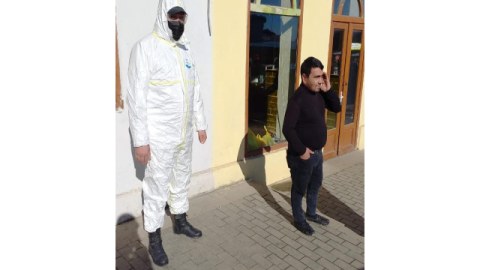 COVID xəstəsi saxlanıldı
