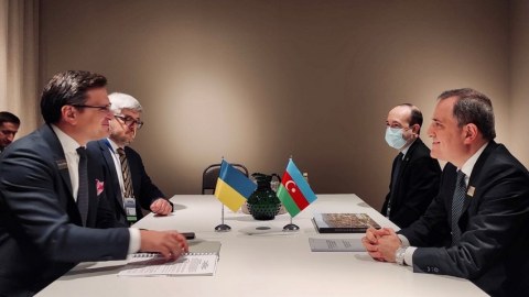 Azərbaycan və Ukrayna XİN başçıları görüşdü