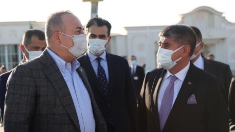 Çavuşoğlu qətərli həmkarı ilə görüşdü