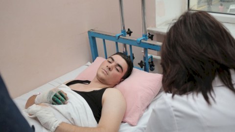 Füzulidə minaya düşən hərbçilərin vəziyyəti açıqlandı - FOTO