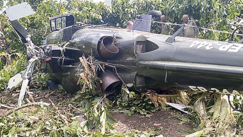 Peruda helikopter qəzası: 5 ölü