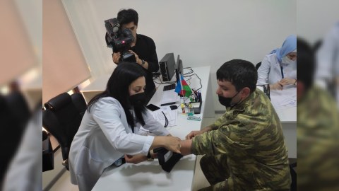 Qazilərə göstərilən tibbi xidmətlərin SAYI