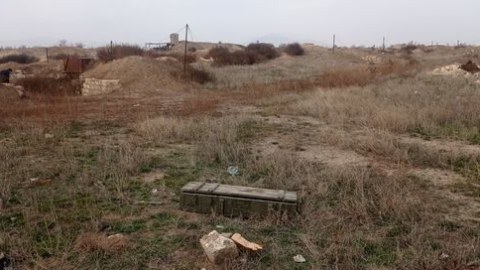 Ağdamda döyüş sursatları aşkarlandı - FOTO