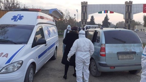 Koronavirus xəstələri saxlanıldı