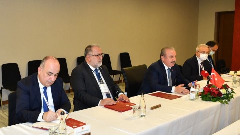 Azərbaycan və Türkiyə parlament sədrləri GÖRÜŞDÜ