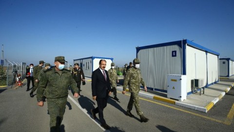 Türkiyə səfiri Monitorinq Mərkəzində