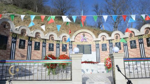 Lerikdə “Şəhidlər bulağı”nın açılışı - FOTOLAR