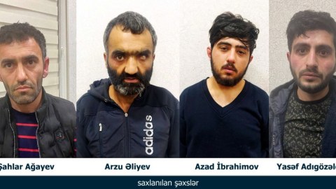 Akkumlyator oğruları saxlanıldı