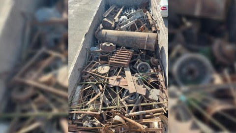 Cəbrayılda metal yığanlar həbs edildi - FOTO