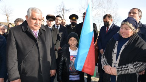 Daşkəsəndə Vətən Müharibəsi şəhidi anılıb