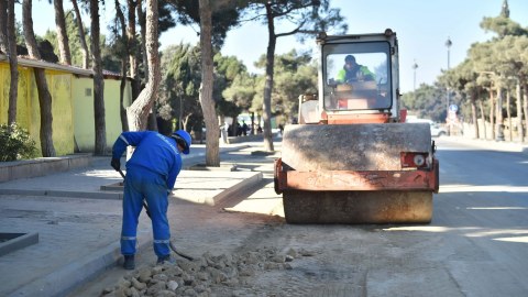 "Azərsu" yeni layihəyə başladı - FOTO