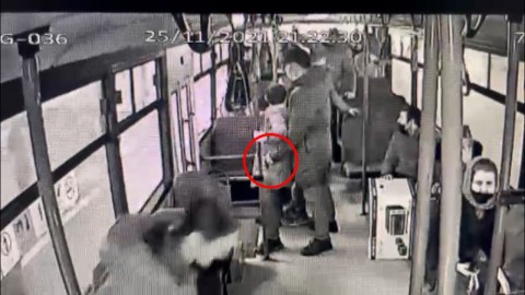Avtobus cibgirləri tutuldu - VİDEO