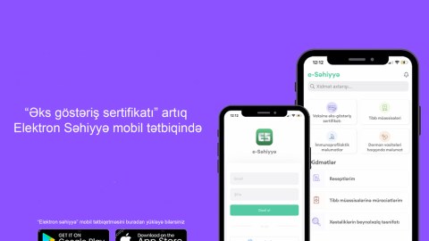 Əks-göstəriş sertifikatı almaq ASANLAŞDI