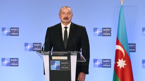 “Avtomobil və dəmir yolunun tikintisi barədə razılığa gəlmişik" - İlham Əliyev