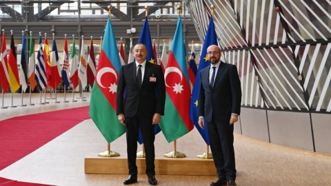 Prezident Şarl Mişellə delimitasiyanı MÜZAKİRƏ ETDİ