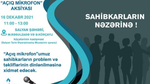 "Azəriqaz" rəsmiləri Salyana GEDİR