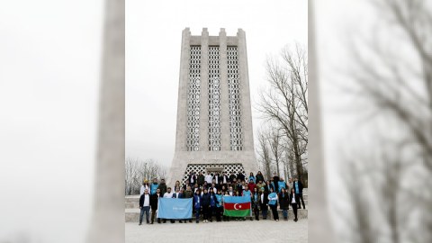 Leyla Əliyevanın təşəbbüsü ilə Şuşada ağac əkilir - FOTOLAR