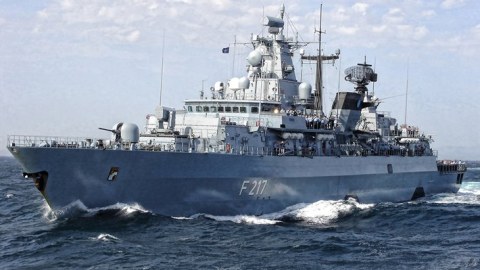 Almaniya hərbi gəmisi Cənubi Çin dənizindən keçdi