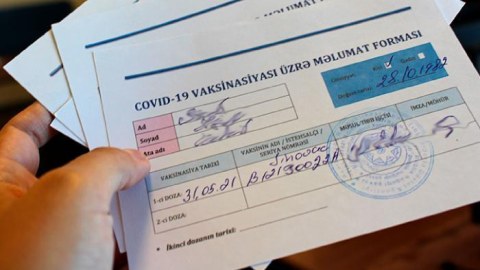 Saxta COVID-19 pasportu satan tibb bacısı SAXLANILDI