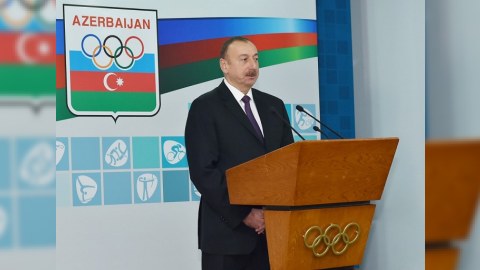 İlham Əliyev yenidən Milli Olimpiya Komitəsinin prezidenti seçildi