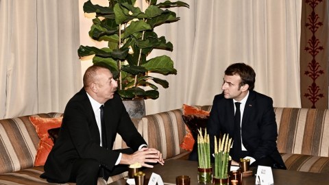 Azərbaycan, Fransa və Ermənistan liderləri GÖRÜŞDÜ