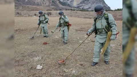 Ermənistanın verdiyi mina xəritələrinin dəqiqliyi 20 faizdən azdır