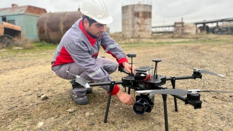 Yeni dronların sınağı keçirildi