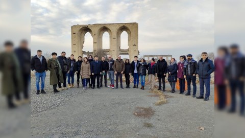 Diaspor gəncləri Gəncə, Ağdam və Bərdəyə səfər ediblər