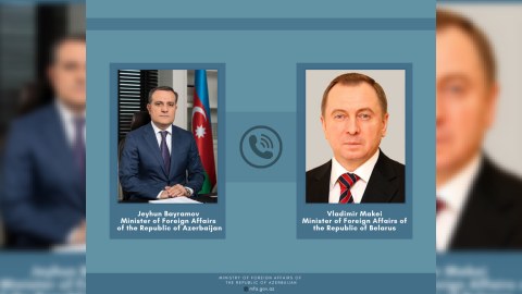 Belaruslu nazir Ceyhun Bayramova təşəkkür etdi