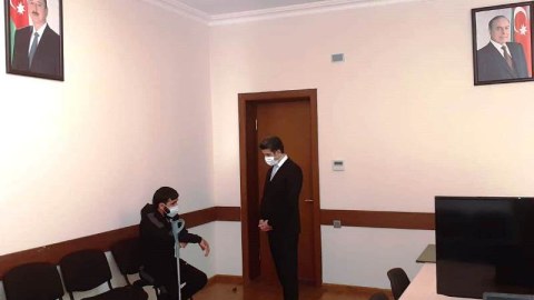 İcra başçısı qazini qəbul edib