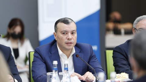 Sahil Babayev KİV rəhbərlərilə nələrdən danışdı... - FOTOLAR