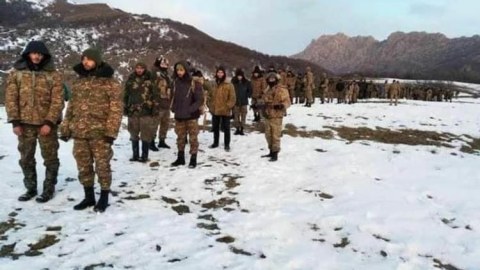 Ermənistanda əsir ailələrini İNCİDİRLƏR  