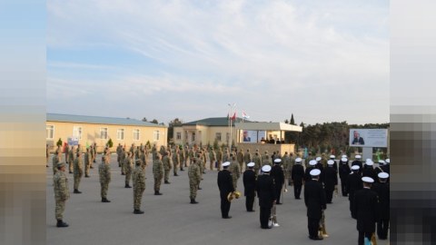 Hərbi Dənizçilər Komandosunun buraxılış mərasimi