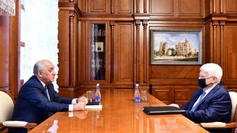 Əli Əsədov Rusiyanın Azərbaycandakı səfiri ilə görüşüb