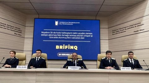 Xızıda qəzaya uğramış helikopterin “qara qutu”su AÇILDI