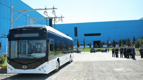 Bakıda elektrik avtobusları xəttə buraxılacaq