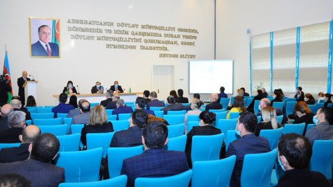 Naftalanda Prezidentdən bəhs edən film nümayiş olundu