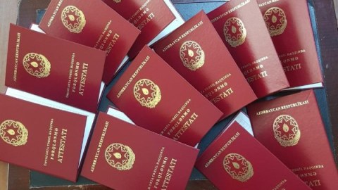 Məktəbi fərqlənmə attestatı ilə bitirənlərin SAYI