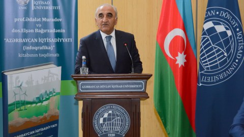 UNEC-də kitab təqdimatı - FOTO