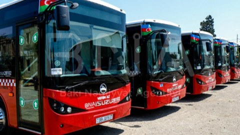 Bakıya 170 yeni avtobus GƏTİRİLİR