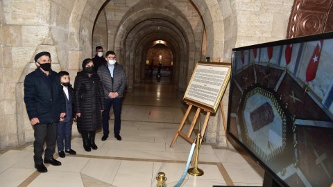 Şəhid ailəsi Hulusi Akarın dəvəti ilə Türkiyəyə getdi - FOTOLAR