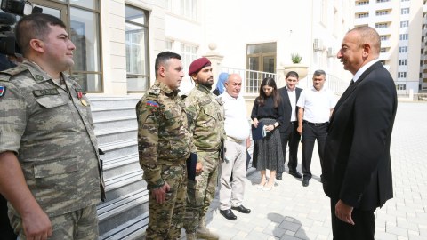 Bu ilin sonuna qədər 130 hərbçi ailəsinə yeni mənzillər veriləcək
