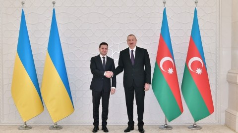Ukrayna prezidentindən İlham Əliyevə zəng gəldi